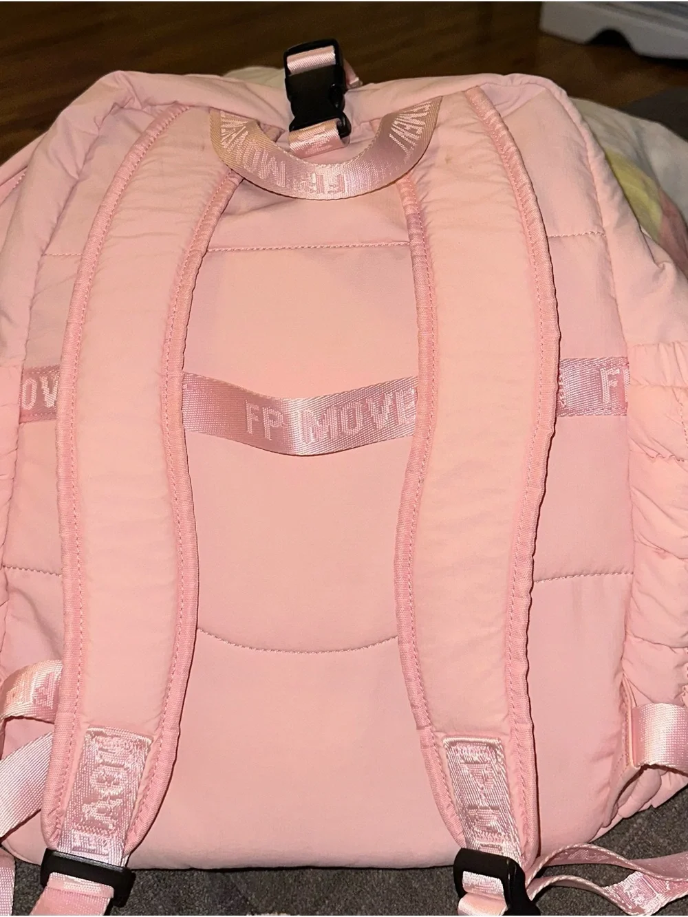FP Movement by Free People Quilted Mini Backpack in Blush